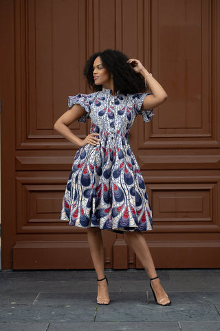 Lanre Gold Dress Dresses