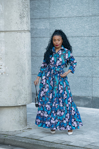 NYLAH BLUE DRESS Dresses