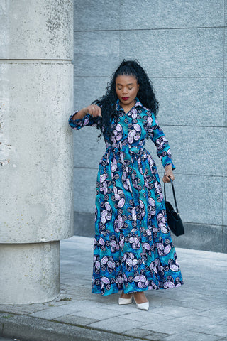 NYLAH BLUE DRESS Dresses