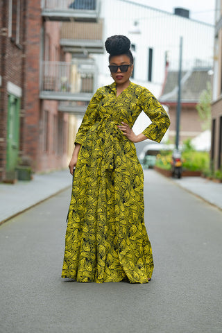 Amahle Yellow Dress Dresses
