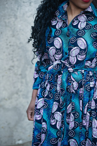 NYLAH BLUE DRESS Dresses