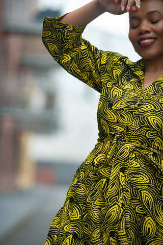 Amahle Yellow Dress Dresses
