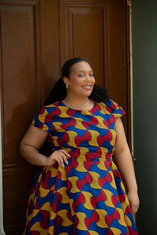 Antonia Multicoloured High Low Dress Dresses