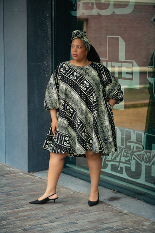 Oseye Tribal Print Dress Women’s Dress