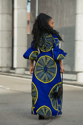 LEONA BLUE DRESS Dresses