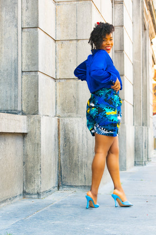 Alice Blue Short