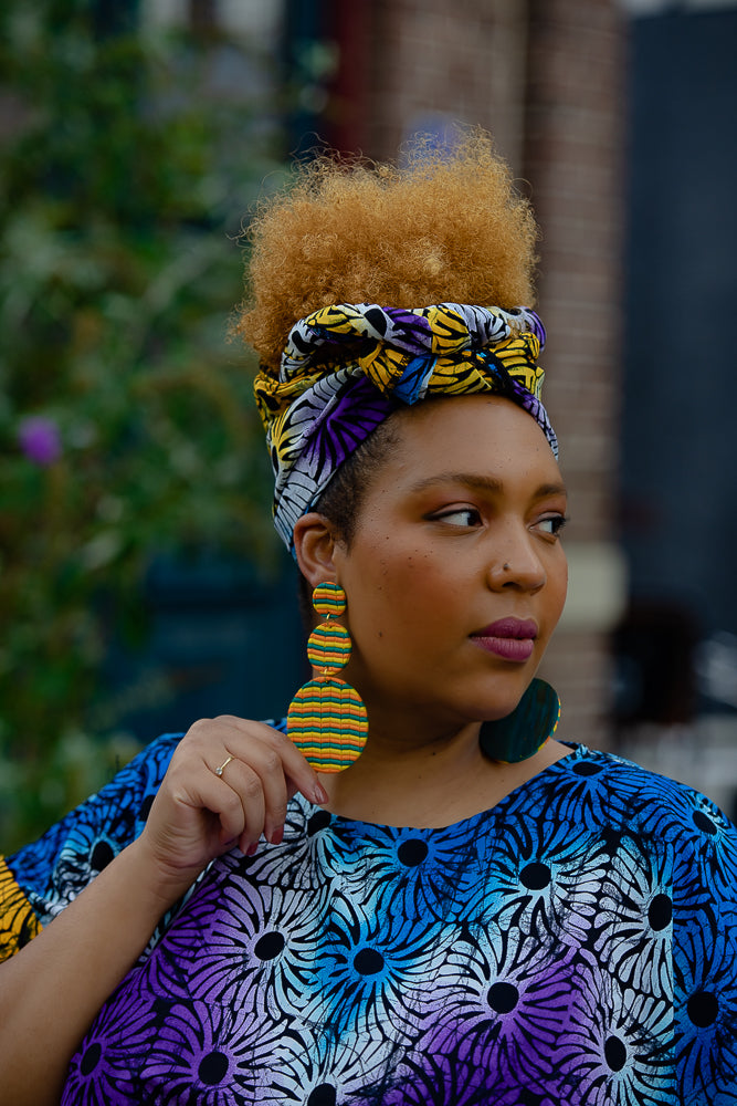 Laila Multicoloured Headwrap
