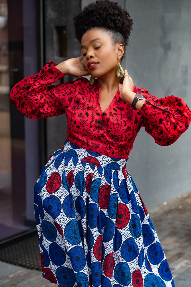 Imani Pleated Skirt