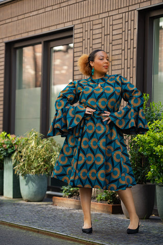 Mkali Long Sleeve Dress Dresses