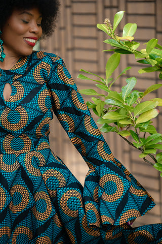 Mkali Long Sleeve Dress Dresses