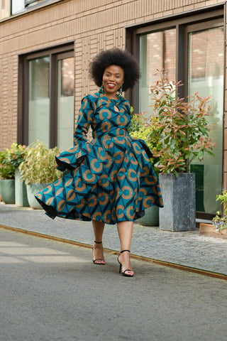 Mkali Long Sleeve Dress Dresses