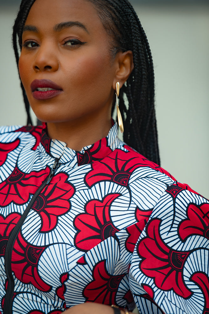 Hanna Top close up neckline- Heritage Clothings Shirts & Tops 
