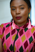 Tiwa Pink Set Earrings