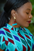 Tiwa Blue Set Earrings