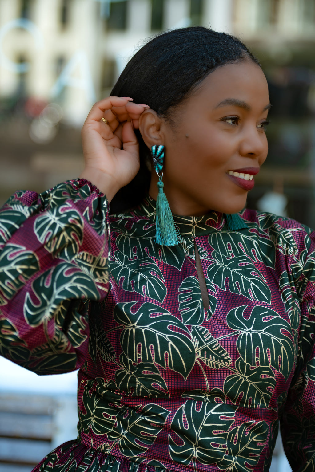 Malkia Earrings