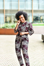 Kesia Animal Print Top Women’s Dress