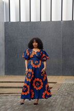 Titilayo Floral Midaxi Dress