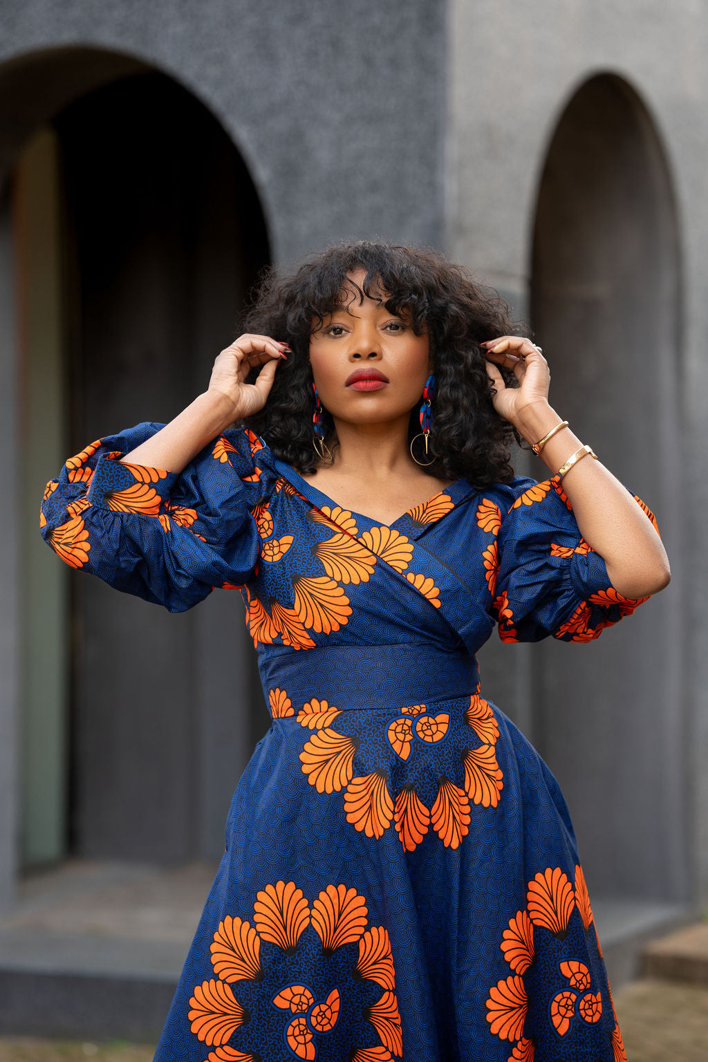 Titilayo Floral Midaxi Dress