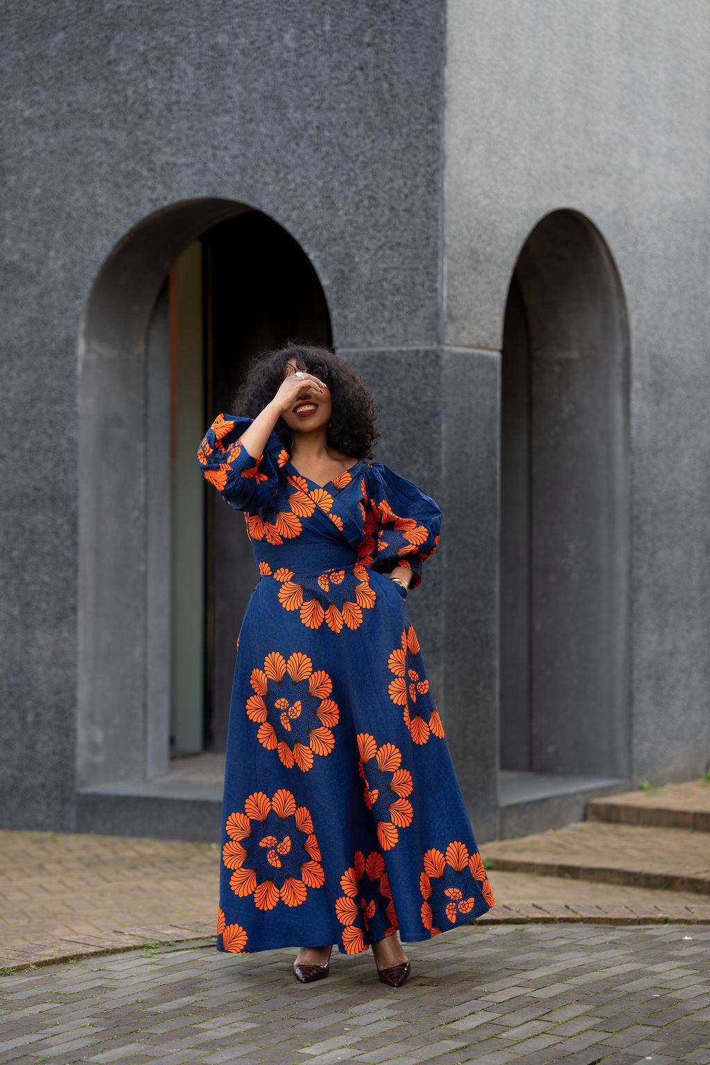 Titilayo Floral Midaxi Dress