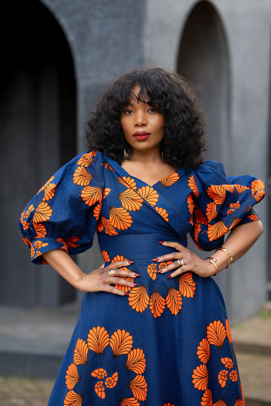 Titilayo Floral Midaxi Dress