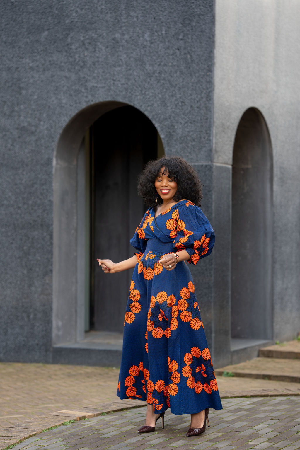 Titilayo Floral Midaxi Dress