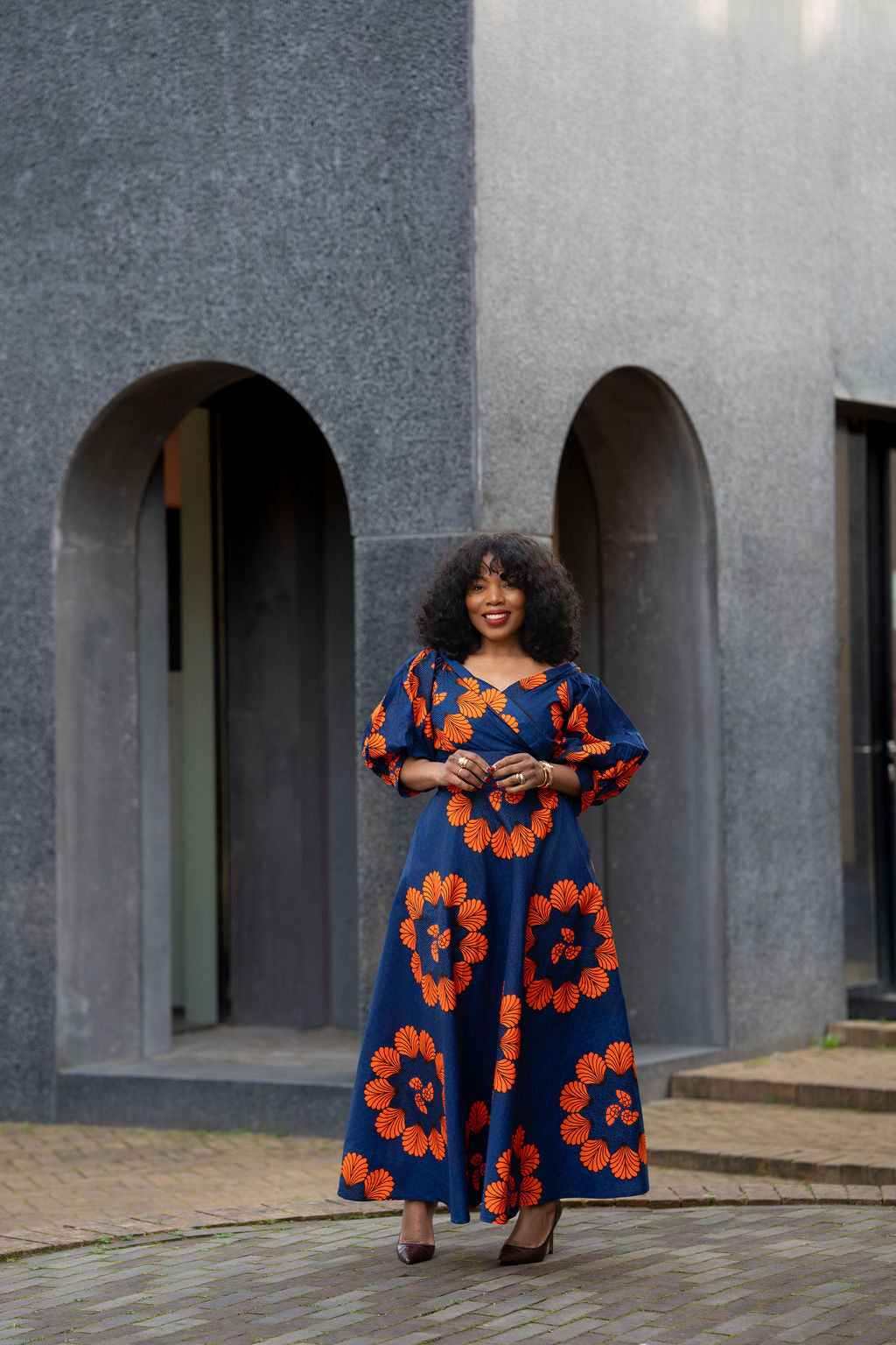 Titilayo Floral Midaxi Dress