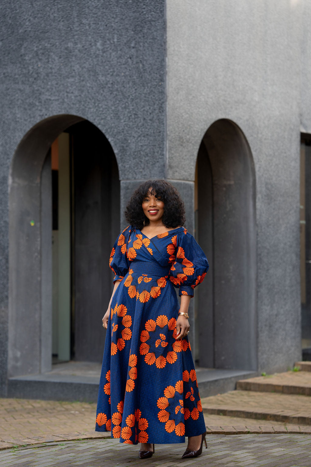 Titilayo Floral Midaxi Dress