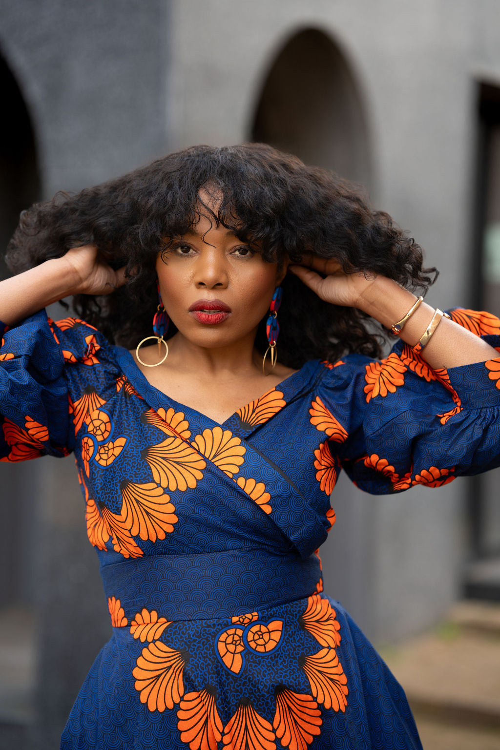 Titilayo Floral Midaxi Dress