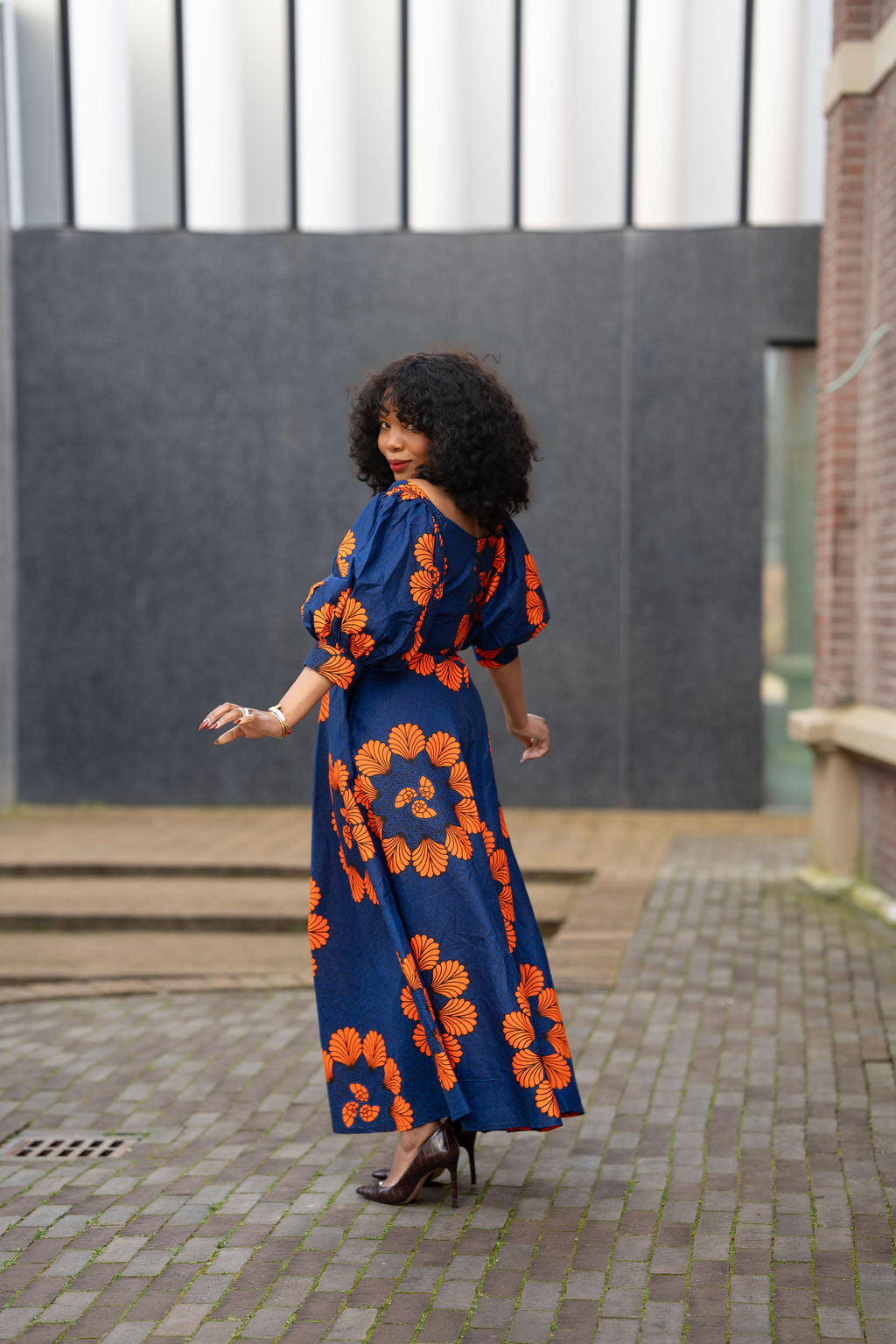 Titilayo Floral Midaxi Dress