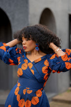 Titilayo Floral Midaxi Dress