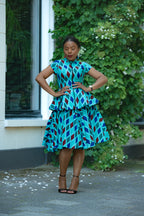 Tiwa Blue Skirt