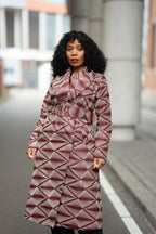 Zola Burgundy Duster Jacket