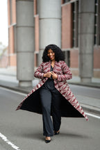 Zola Burgundy Duster Jacket