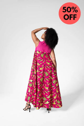 Abeba Pink Flare Dress Women’s Dress