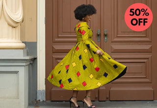 Aberash Long Sleeve Dress Apparel & Accessories