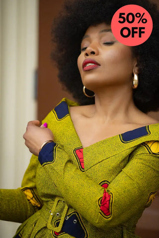 Aberash Long Sleeve Dress Apparel & Accessories