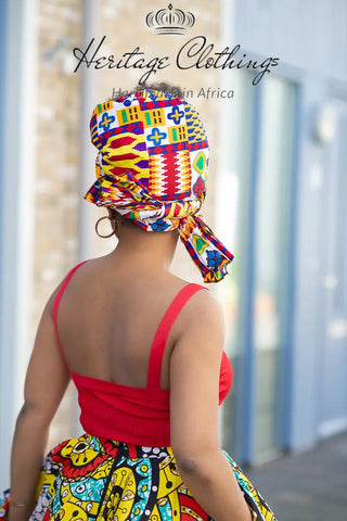 Abiba Kente Headwrap Accessories
