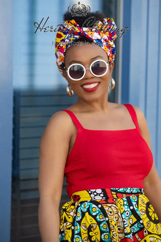 Abiba Kente Headwrap Accessories