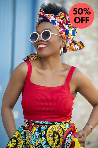 Abiba Kente Headwrap Accessories
