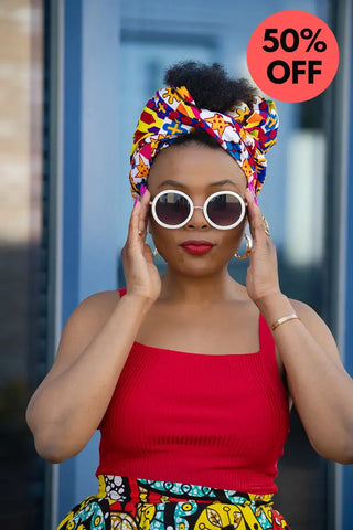Abiba Kente Headwrap Accessories