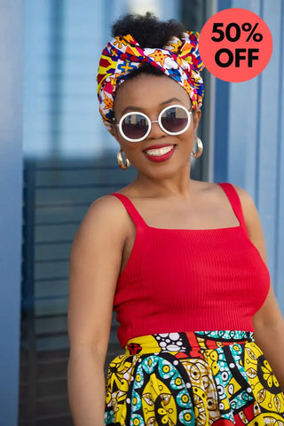 Abiba Kente Headwrap Accessories