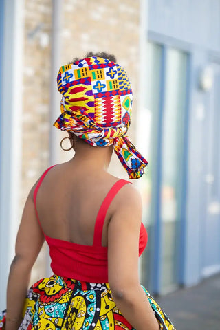 Abiba Kente Headwrap Accessories