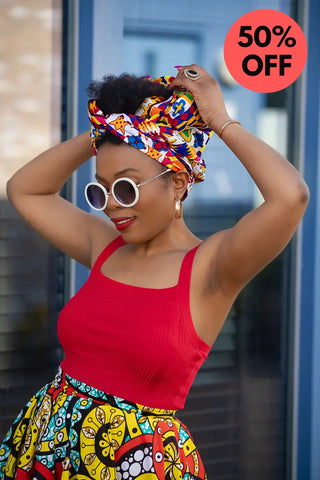 Abiba Kente Headwrap Accessories