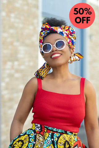 Abiba Kente Headwrap Accessories