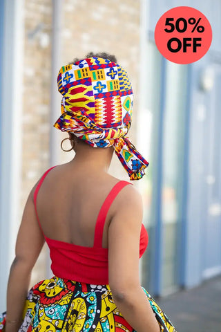 Abiba Kente Headwrap Accessories