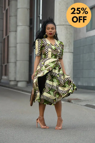 ABISOLA GOLD DRESS Women’s Dress