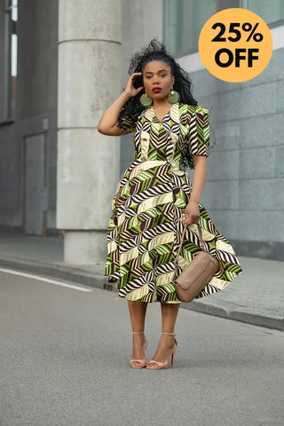 ABISOLA GOLD DRESS Women’s Dress