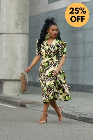 ABISOLA GOLD DRESS Women’s Dress