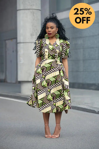 ABISOLA GOLD DRESS Women’s Dress