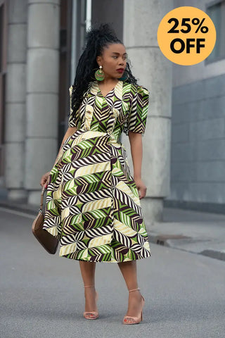 ABISOLA GOLD DRESS Women’s Dress